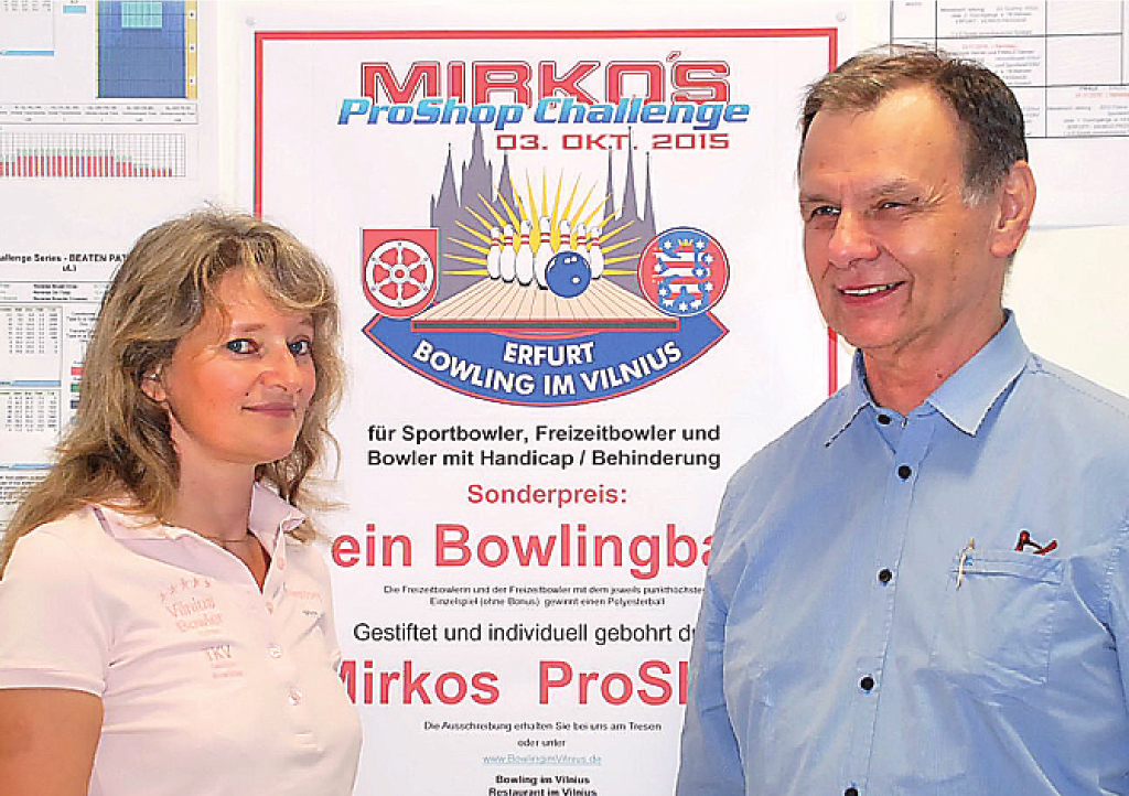 Carmen Frey, Ludwig Reiter, Bowling Erfurt